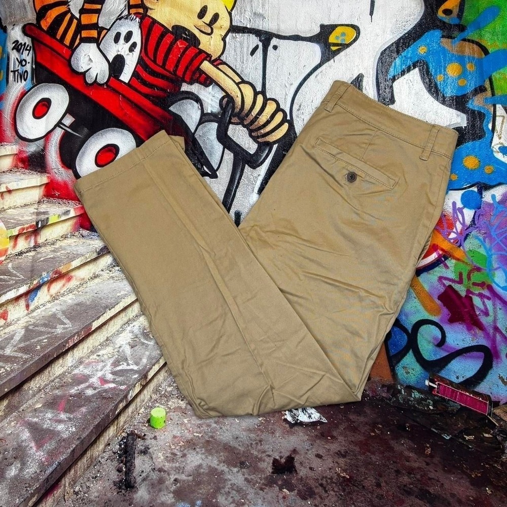 Clean khaki chinos